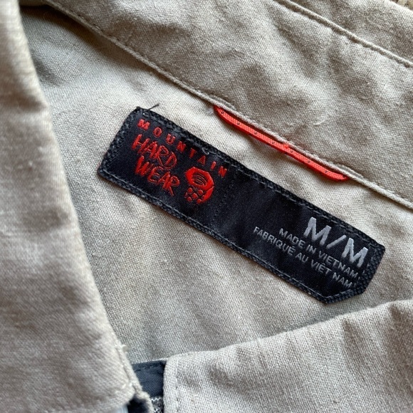 Mountain Hard Wear hemp blend shirt size M - Picture 3 of 5